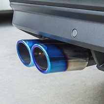 폭스바겐 머플러팁 커터 티구안 골프 제타 비틀 CC, 03. 80파이 크롬