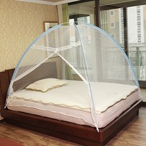 2∼3인용 원터치모기장/거실 안방 그늘막 모기장텐트