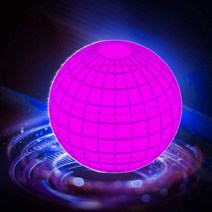 플라잉 스피너 볼 플라이 부메랑 플라워 매직 LED 조명 드론 호버 스트레스 릴리스 피젯, Pink
