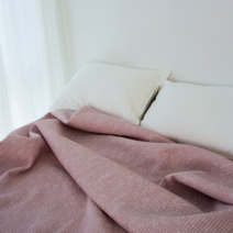 친환경 풍기인견 줄누비 프그먼트 이불 겸 패드 스프레드 이불, 세트할인, 화이트