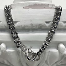 [블레스드뷸렛]커브체인 링크 목걸이_8/10mm