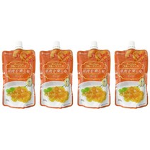 Nissei 닛세이 과일 소스 망고 펄프 과육 150g 4팩, 1개