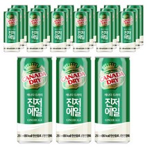 캐나다드라이 진저에일 (250ml), 20개, 250ml