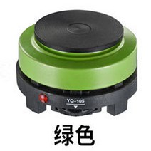 전기곤로 휴대용 1구 핫플레이트 차 전기레인지 가정용 데우기, 녹색 YQ105 전기 스토브