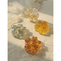 봄봄솝 허브 비누 만들기 1인키트, 벚꽃몰드2구, 쟈스민