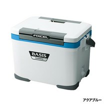시마노 SHIMANO Fixcel Basis 아이스 쿨러 박스 9 - 22L 낚시용, 아우아틱블루ml, 17 리터