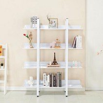 깊은책장 파티션책장 거실서재 CZ312 스틸 4단 3colors 수납함 좁은 아이방, 골드