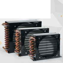수냉식 동관 팬 쿨러 라디에이터 농업 여름 냉동기, 2/8HP + 팬