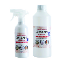 그린후레시+A 저알코올 살균소독제 본품 500mL + 리필 1L 1세트