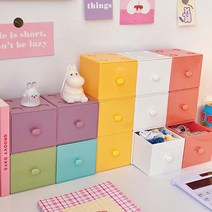 디에스리빙 미니큐브 책상서랍, 블루