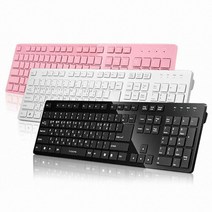 IRK01W 스타크레프트 컴퓨터키보드연습 usb 키보드, 블랙