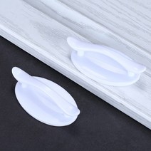 서랍손잡이 접착식 수납장 팬드리 싱크대 화장대 손잡이 교체 여닫이, 화이트