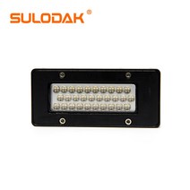 엡손 프린터용 UV 램프 Dx5 프린트 헤드 평판 프린터 바니시 자외선 젤 경화 COB LED 395nm 70x20mm 2 열