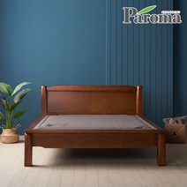 파로마 더안 생황토 흙침대 B204 퀸Q 수정황토볼 보료, 스카이블루(수정황토볼)