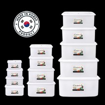 신선 백 밀폐용기 김장 김치통 반찬통 업소용 식당용 냉동실 보관 정리용기, 09 신선 백밀폐-9호