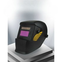 용접 헬멧 마스크 납땜 고온 보호 자동 차광 면 보호구, 하프 헬멧형(광시야각) 조절 가능