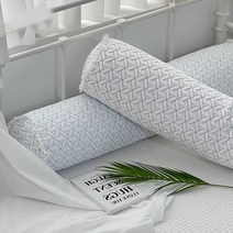 마이룸엔 죽부인보다 시원한 여름 듀라론 냉감 아이스 쿨 안고자는 긴베개 바디필로우 롱쿠션, 블루, 커버+솜