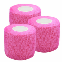 [파라오스포츠] 중약지 손목 리프팅 볼링 테이프 훅그립 스포츠 저자극 용품 5cmx5m, 핑크