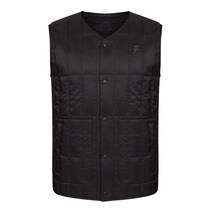 까스텔바작 남성 브이넥 경량 구스다운 조끼 / BG0WVT201BK
