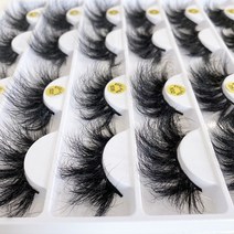 메이크업박스 화장품 파우치 브러쉬 매쉬 핸드폰 방수 쌍 속눈썹 도매 25mm 극적인 푹신한 화이트 상자 대량 메이크업 5D, 없음, 3.30pairs Mixed