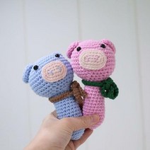 (DIY키트)피그피그 딸랑이 만들기, 그레이