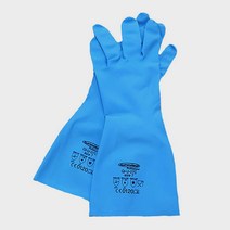 내 화학 니트릴 나이트릴 KCS 실험 산업용 안전 장갑 GI-U-07C 묶음12켤레, L 9