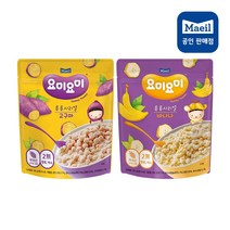 요미요미 튼튼시리얼 바나나3+고구마3 100g 6개입