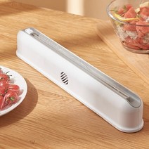 주방랙 비닐랩 커팅기 랩커터기 거치대 절단기 슬라이드, peoqqq88 쿠팡 화이트, peoqqq88 쿠팡 본상품선택