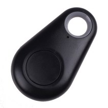 차량용 위치 추적기 gps 자동차 스마트 태그 무선 블루투스 호환 트래커 지갑 키 체인 파인더 로케이터 용 분실 경보 시스템, 검은색