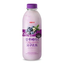 블루베리 상큼함 요거트 750ML 1개, 750