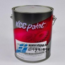 KCC QT612-1999 흑색 4L 내열200도 페인트철재.난로등, 4000ml, 1개