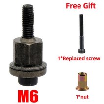 핸드 리벳 너트 건 헤드 도구 수동 터 M3 M4 M5 M6 M8 M10 간단한 설치, M6 with gift, CHINA