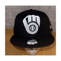 New Era 뉴에라 950 밀워키 브루어스 야구 스냅백 모자 OSFM 반사 로고