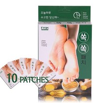 쏙쏙패치 목초수액시트 풋 발바닥 습담패치 피로회복 노폐물배출 독소패치 5봉 10매, 쏙쏙패치 + 초특급사은품