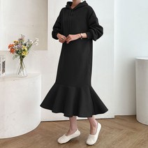 [쏭스타일] 제니플레어롱원피스(기모)
