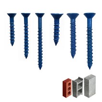 코브라탭 평면헤드 콘크리트 피스 스크루 앙카 볼트 코브라앙카, 1.(620W) 4.8x31.7mm 10개, 1개