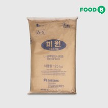 대상 미원(F) 25kg L-글루탐산나트륨 고운입자 / 무배