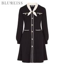 [블루레이스] 숄카라넥A라인니트원피스_B2F1OP3291