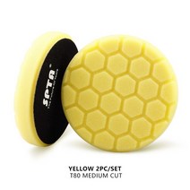 무선폴리셔 광택기 자동차 SPTA 3, 5.2 Yellow Medium Cut - 3 inch