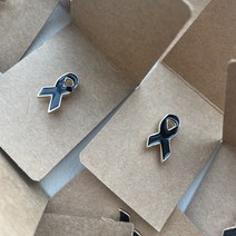 추모뱃지/애도뱃지/블랙리본/유가족/애도/조문