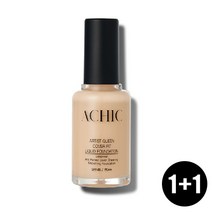 [1+1] 어시크 아티스트 퀸 커버핏 리퀴드 파운데이션 55ml, [파운데이션] #01 뉴트럴 바닐라, [파운데이션] #01 뉴트럴 바닐라