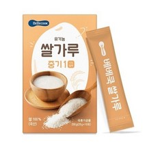 베베쿡 유기농 이유식 쌀가루 중기1 200g, 6개