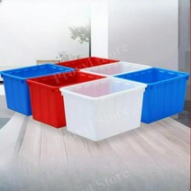 창고물류보관함 대형플라스틱박스 플라스틱박스 공구부품상자 플라스틱함 물류창고, 1, 300K 화이트 870x653x615