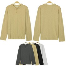 핸섬가이 댄디룩 남자 봄가을 단추티셔츠 편한스타일