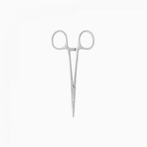 하성 애견 귀털제거 겸자 직선형 가위, 1개