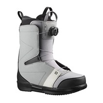 살로몬 스노우보드 부츠 FACTION BOA 팩션 보아 2022-23년 모델 남성, 그레이블랙화이트