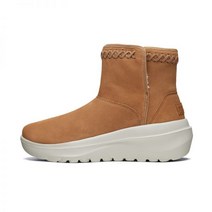 스케쳐스 부츠 방한화 가죽부츠 Skechers 발피로감소 핏 어그부츠 걸 키높이