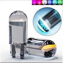 자동차실내등신제품 W5W LED Canbus T10 자동차 라이트 COB 유리 인테리어 트림 전구 흰색 번호판 돔 독서, 02 White  10PC