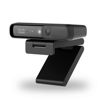 Cisco Systems (Cisco) Desk Camera 1080P 카본 블랙 컬러 30fps 4 배 디지털 줌 자동 초점 자동 광 보정 광각 83 ° 노이즈 감소 기능 온라인 회의 기회 인터뷰 SNS 전송 온라인 레슨 Windows Hello 지원, 1개