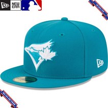 [미국정품] 906977 스냅백 캡모자 MLB [토론토 블루제이스] 뉴에라 59FIFTY Fitted Hat - Turquoise